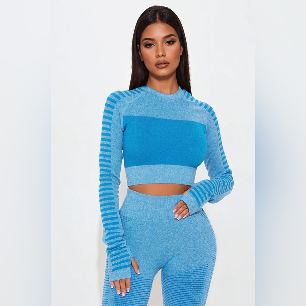 Hot Cycle Infinity Seamless Active Set - CobaltBlue